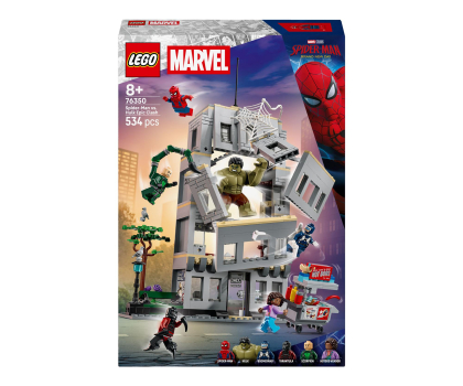 Klocki LEGO® LEGO SUPER HEROES 76350 Epickie starcie: Spider-Man kontra Hulk